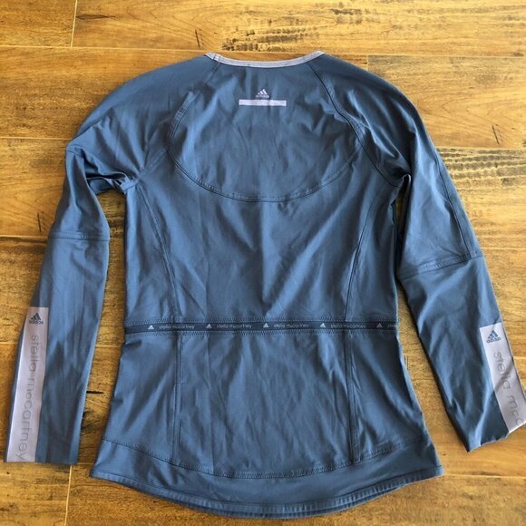 𝅺adidas by Stella McCartney Fitted Tee - Blue/Grey - Picture 4 of 8